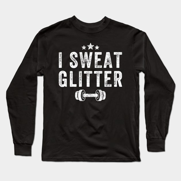 I sweat glitter Long Sleeve T-Shirt by captainmood